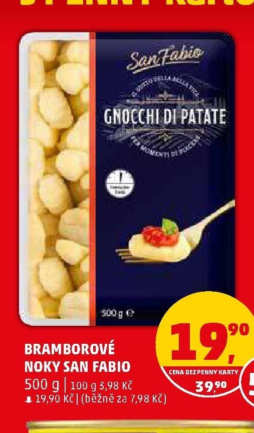 Bramborové noky San Fabio - Penny Market aktualniletaky.eu
