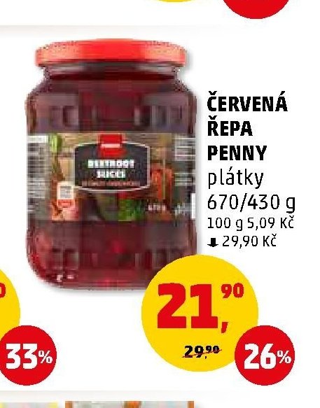 Červená řepa Penny - Penny Market aktualniletaky.eu