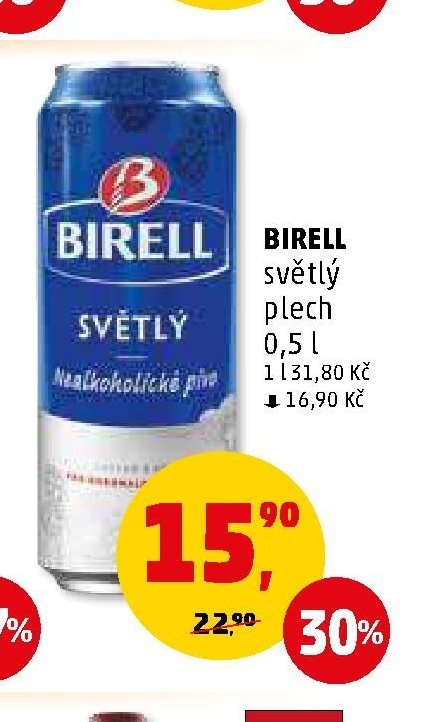 BIRELL světlý plech - Penny Market aktualniletaky.eu