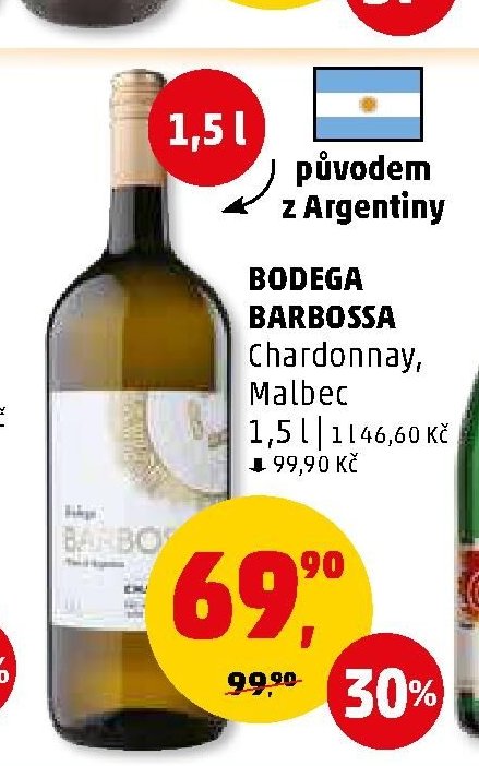 BODEGA BARBOSSA Chardonnay, Malbec - Penny Market aktualniletaky.eu