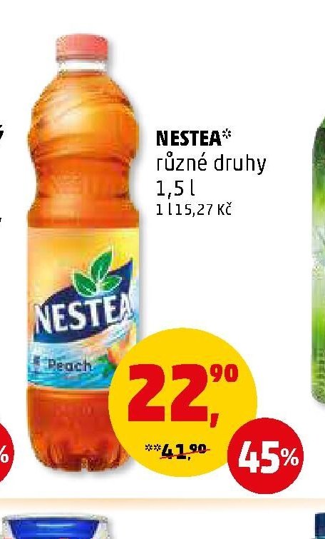 Nestea různé druhy 1,5 l - Penny Market aktualniletaky.eu