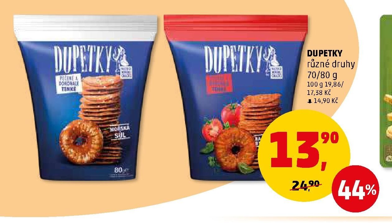 DUPETKY různé druhy - Penny Market aktualniletaky.eu
