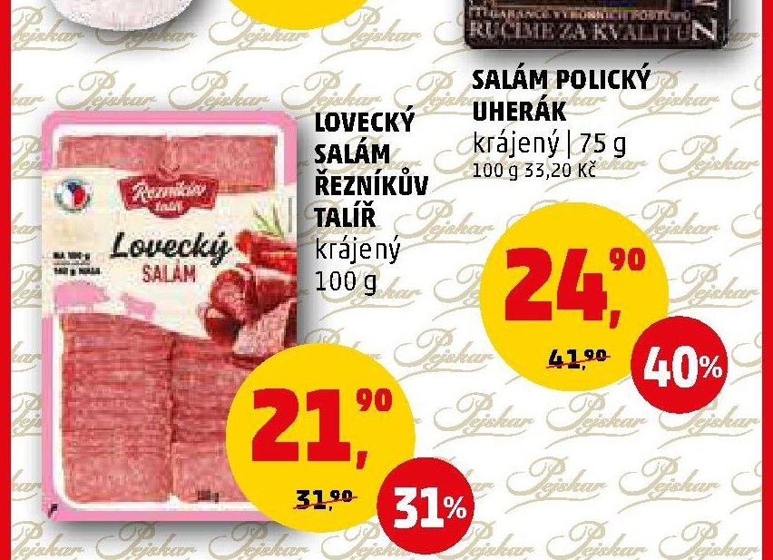 SALÁM POLICKÝ UHERÁK krájený - Penny Market aktualniletaky.eu