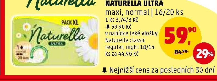 VLOŽKY NATURELLA ULTRA - Penny Market aktualniletaky.eu