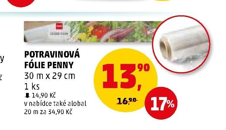 Potravinová fólie Penny - Penny Market aktualniletaky.eu