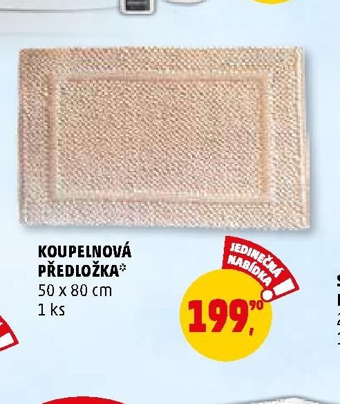 Koupelnová předložka - Penny Market aktualniletaky.eu