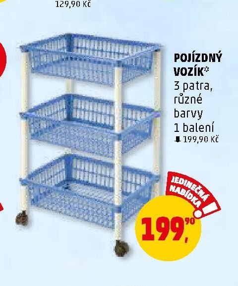 Pojízdný vozík - Penny Market aktualniletaky.eu