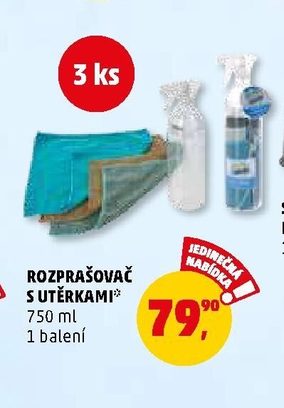 Rozprašovač s utěrkami - Penny Market aktualniletaky.eu