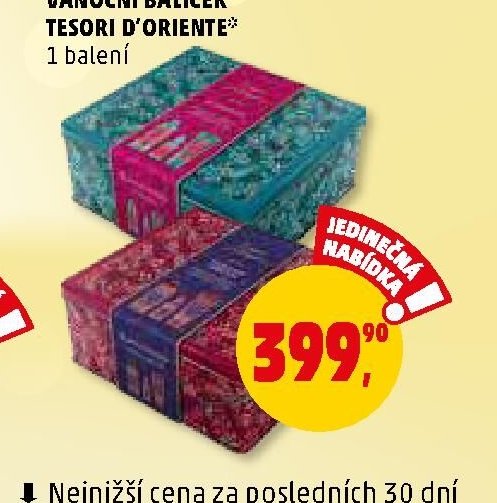 Vánoční balíček Tesori d'Oriente - Penny Market aktualniletaky.eu