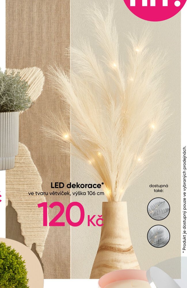 LED dekorace ve tvaru větviček - PEPCO aktualniletaky.eu