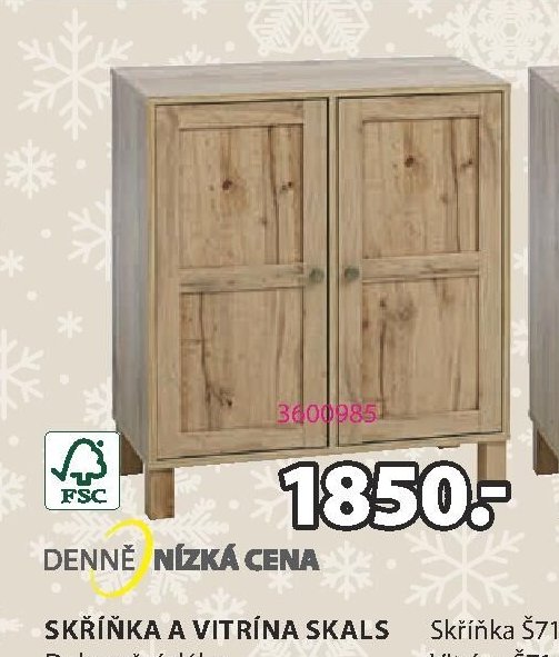 SKŘÍŇKA SKALS - Jysk aktualniletaky.eu