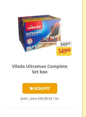 Vileda Ultramax Complete Set box - Teta drogerie aktualniletaky.eu
