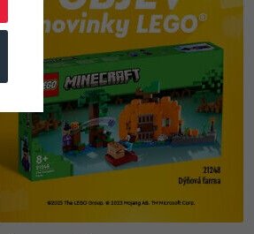 LEGO Minecraft Dýňová farma - Pompo aktualniletaky.eu