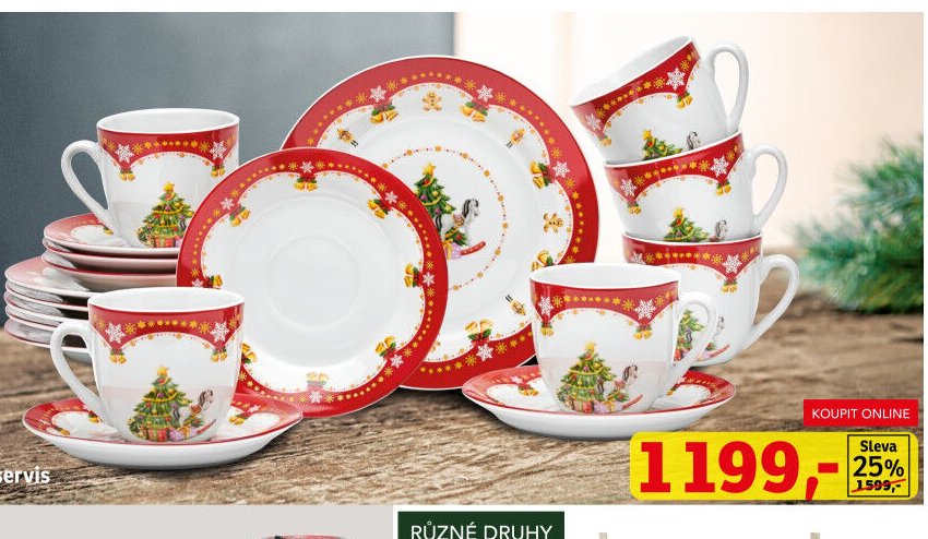 Porcelánový servis