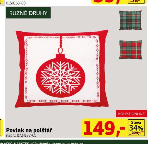 Povlak na polštář
