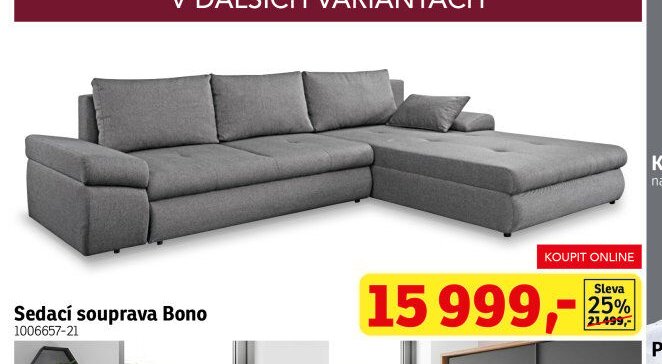 Sedací souprava Bono - ASKO aktualniletaky.eu