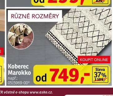 Koberec Marokko - ASKO aktualniletaky.eu