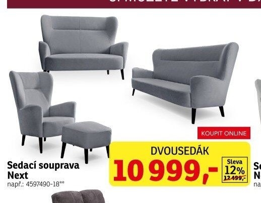 Sedací souprava Next