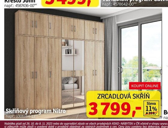 ZRCADLOVÁ SKŘÍŇ - ASKO aktualniletaky.eu