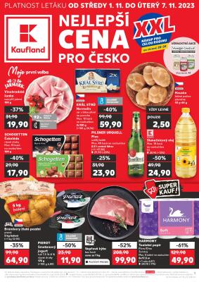 aktuální leták Kaufland 1.11.2023-7.11.2023
