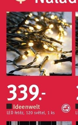 Ideenwelt LED řetěz, 120 světel, 1 ks