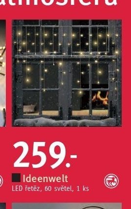 Ideenwelt LED řetěz, 60 světel, 1 ks
