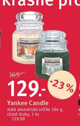 Yankee Candle malá aromatická svíčka