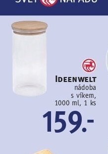 IDEENWELT nádoba s víkem, 1000 ml, 1 ks