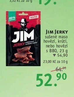 JIM JERKY sušené maso