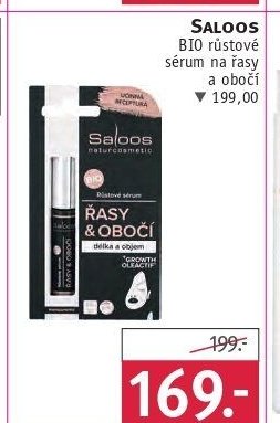 Saloos BIO růstové sérum na řasy