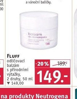 Fluff odličovací balzám