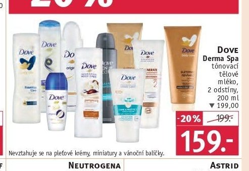 Dove Derma Spa tělové mléko