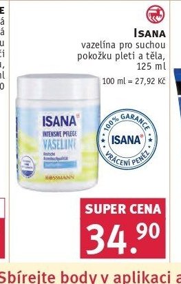 Isana vazelína