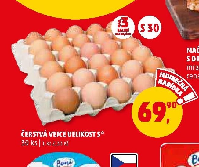 Čerstvá vejce velikost S - Penny Market aktualniletaky.eu