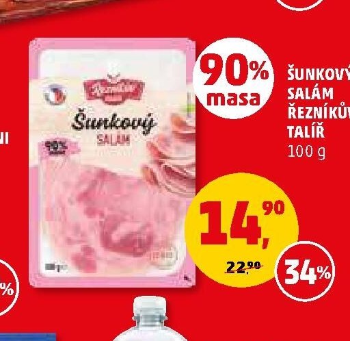 Šunkový salám řezníkův talíř - Penny Market aktualniletaky.eu