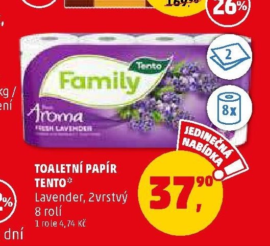 Toaletní papír Tento - Penny Market aktualniletaky.eu