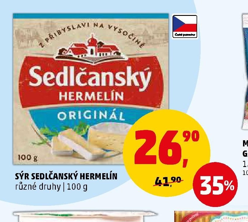 Sýr Sedlčanský Hermelín - Penny Market aktualniletaky.eu