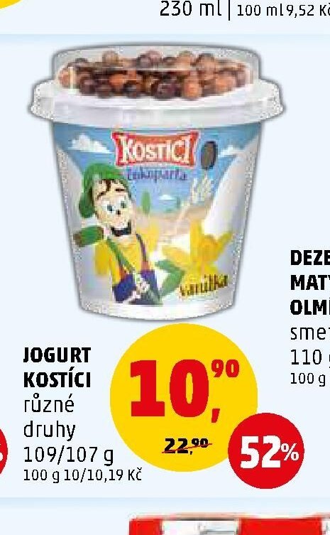 Jogurt Kostíci - Penny Market aktualniletaky.eu