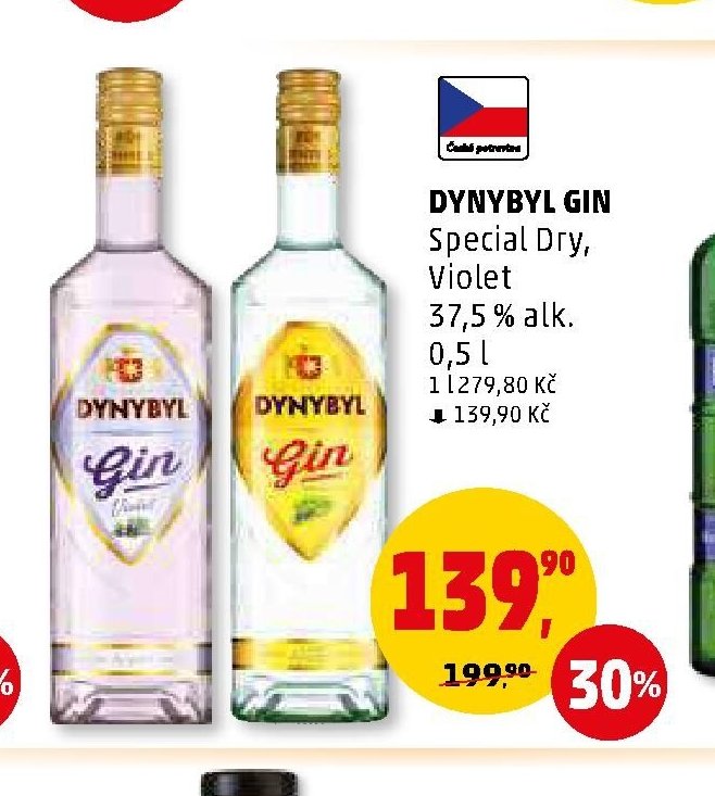 DYNYBYL GIN Special Dry, Violet - Penny Market aktualniletaky.eu