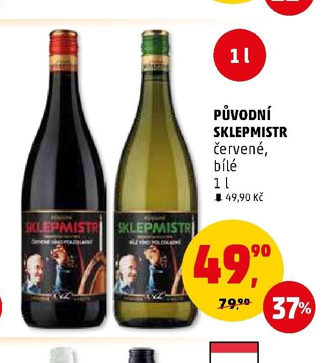 PŮVODNÍ SKLEPMISTR červené, bílé - Penny Market aktualniletaky.eu