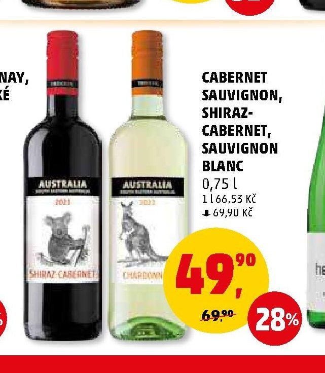 CABERNET SAUVIGNON, SHIRAZ-CABERNET, SAUVIGNON BLANC - Penny Market aktualniletaky.eu