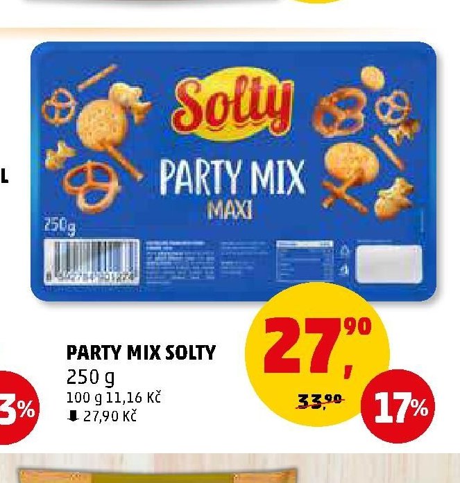 PARTY MIX SOLTY - Penny Market aktualniletaky.eu