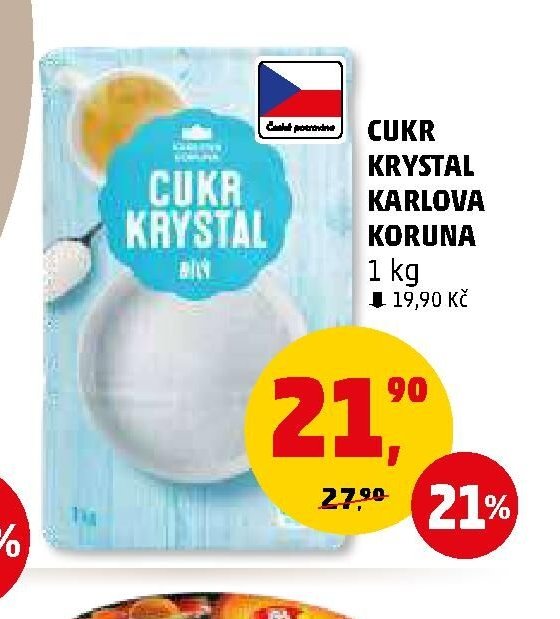 CUKR KRYSTAL KARLOVA KORUNA - Penny Market aktualniletaky.eu