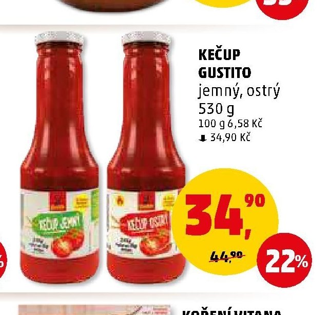 KEČUP GUSTITO - Penny Market aktualniletaky.eu