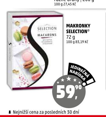MAKRONKY SELECTION - Penny Market aktualniletaky.eu