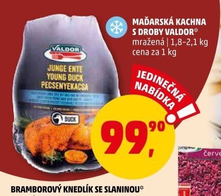 Maďarská kachna s droby Valdor - Penny Market aktualniletaky.eu