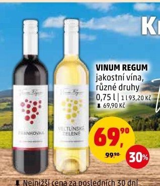 Vinum Regum jakostní vína - Penny Market aktualniletaky.eu