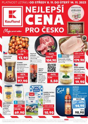 aktuální leták Kaufland 8.11.2023-14.11.2023