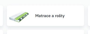 Matrace a rošty