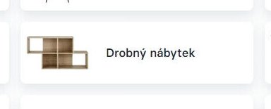 Drobný nábytek
